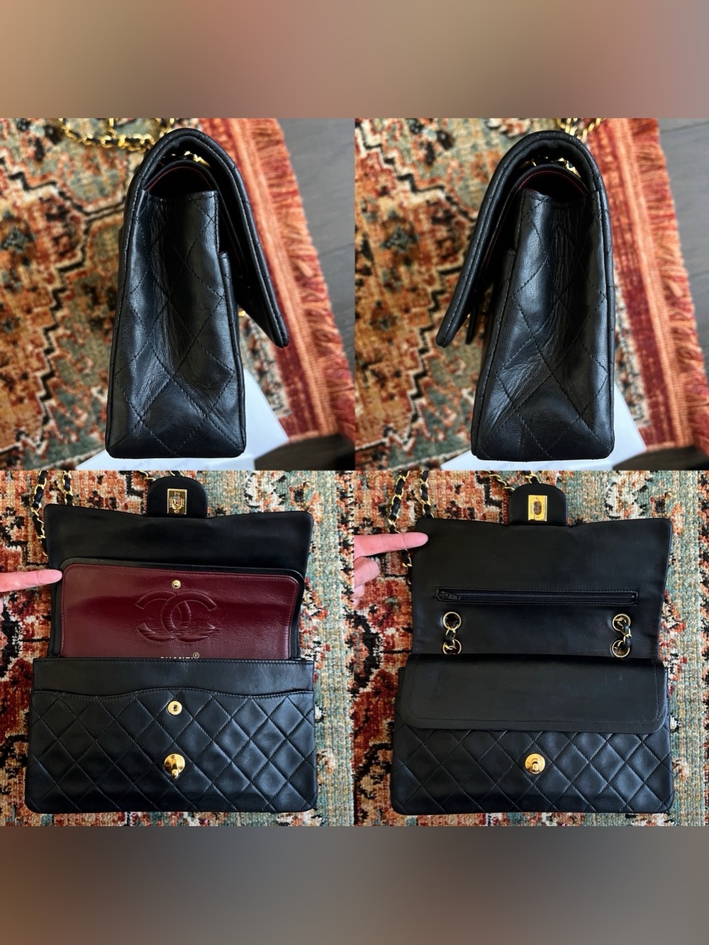 Chanel Classic Vintage Medium Double Flap Bag - Picture 6 of 11